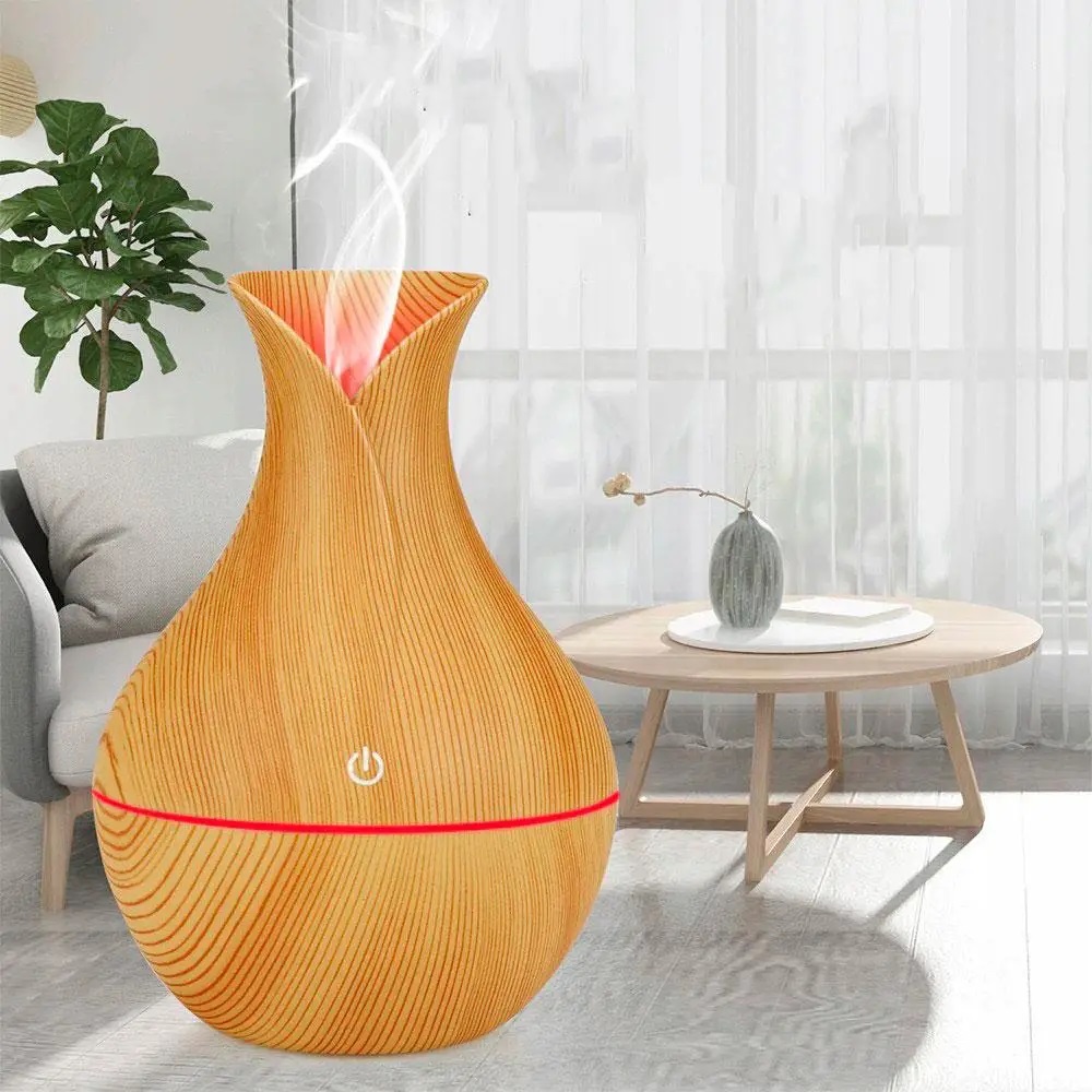 Led Συσκευή Αρωματοθεραπείας Υπερήχων Mini Aroma Humidifier J-036 130ml