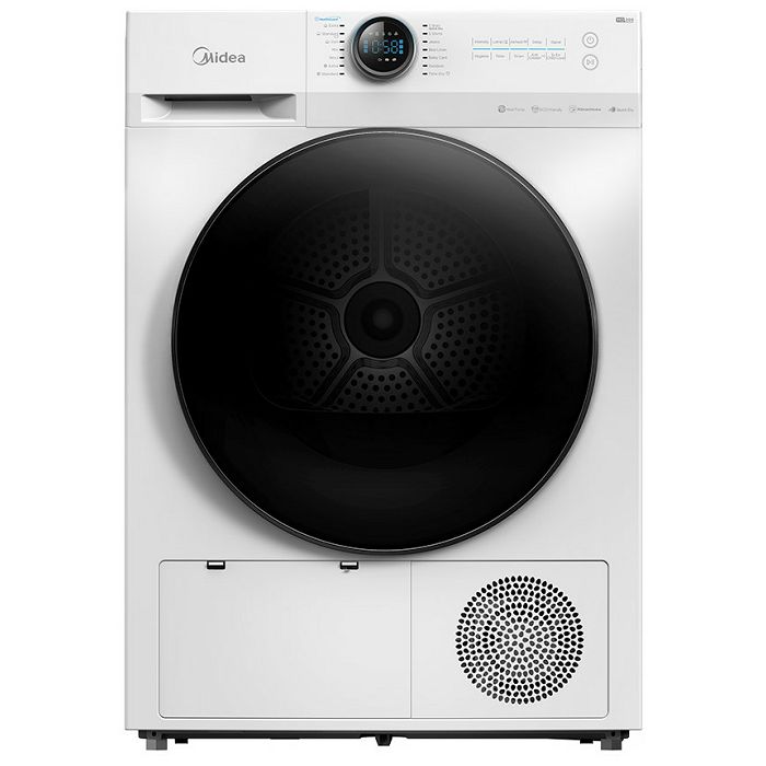 Midea MD200H90WB/W-CYA3 Lunar Series ,9kg, A+++, Tumble Dryer , White