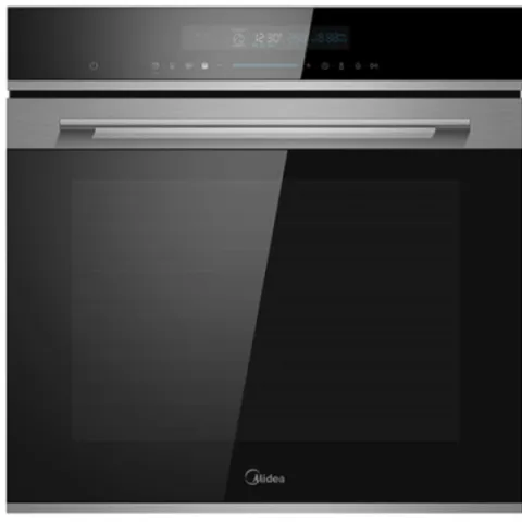 Midea Εντοιχιζόμενος Φούρνος 72L με Full Touch Οθόνη, A+ , ActiveTurbo & 10 Λειτουργίες Ψησίματος, Dark Inox