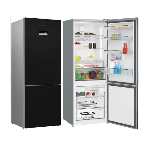 Ψυγειοκαταψύκτης BLOMBERG MKND3880 A+++ NF Μαύρο Γυαλί 192×70