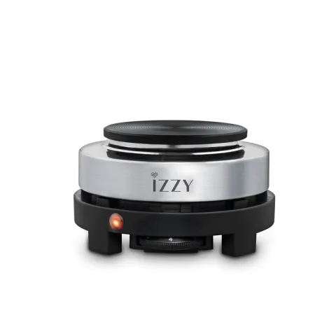 Izzy Επιτραπέζια Εστία Εμαγιέ Μονή Inox
