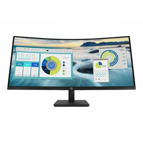 HP P34hc G4 WQHD USB-C Curved Monitor