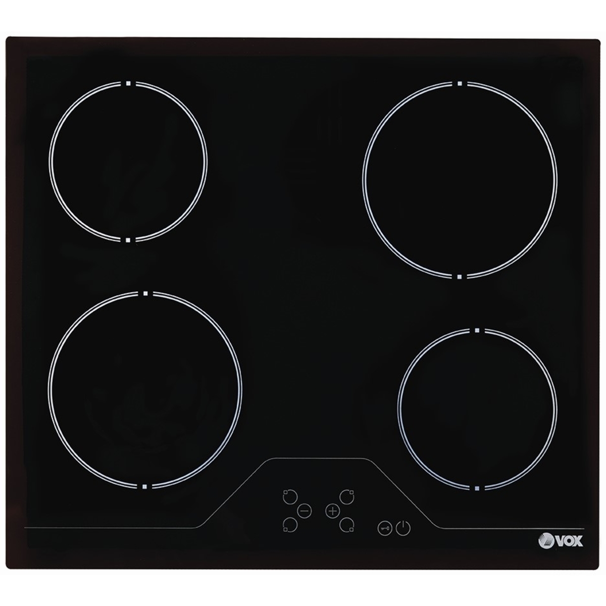 VOX HOB ELECTRIC, CERAMIC BUILT IN BLACK