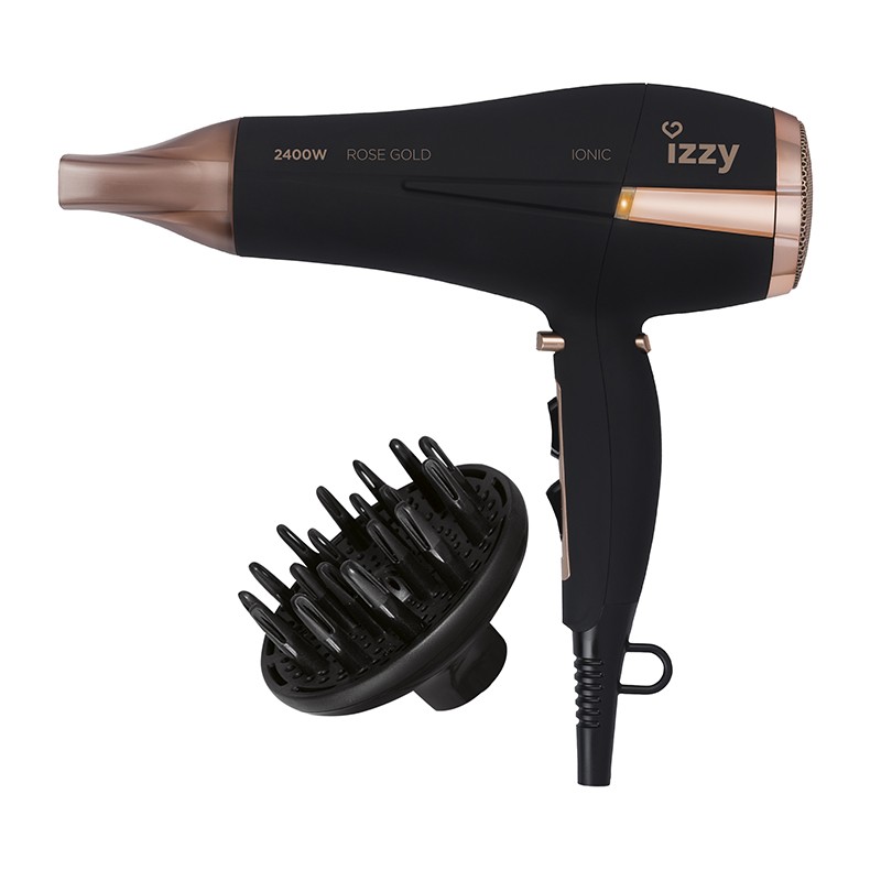 IZZY ΣΕΣΟΥΑΡ ROSE GOLD IONIC 2400W