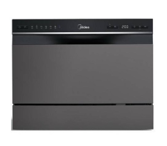 Midea Compact DishWasher MTD55S400X-CYP WI-FI Silver