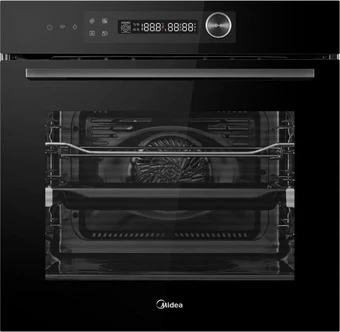 Midea Φούρνος MBO7NP30E4-BK PYROLITIC