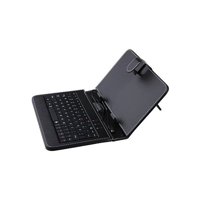 GENIUS KEYBOARD/CASE LUXEPAD A120 FOR ANDROID TABLET, MICRO USB PORT, ANDROID 4, 0+, LEATHER COVER, ADJUSTS 7-8” TABLETS