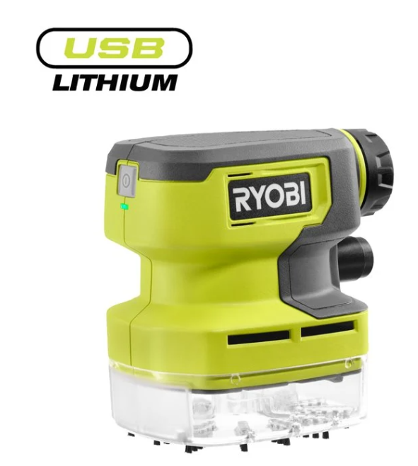 RYOBI 4V ΣΚΟΥΠΑΚΙ ΧΕΙΡΟΣ ΜΠΑΤΑΡΙΑΣ RDV4-0