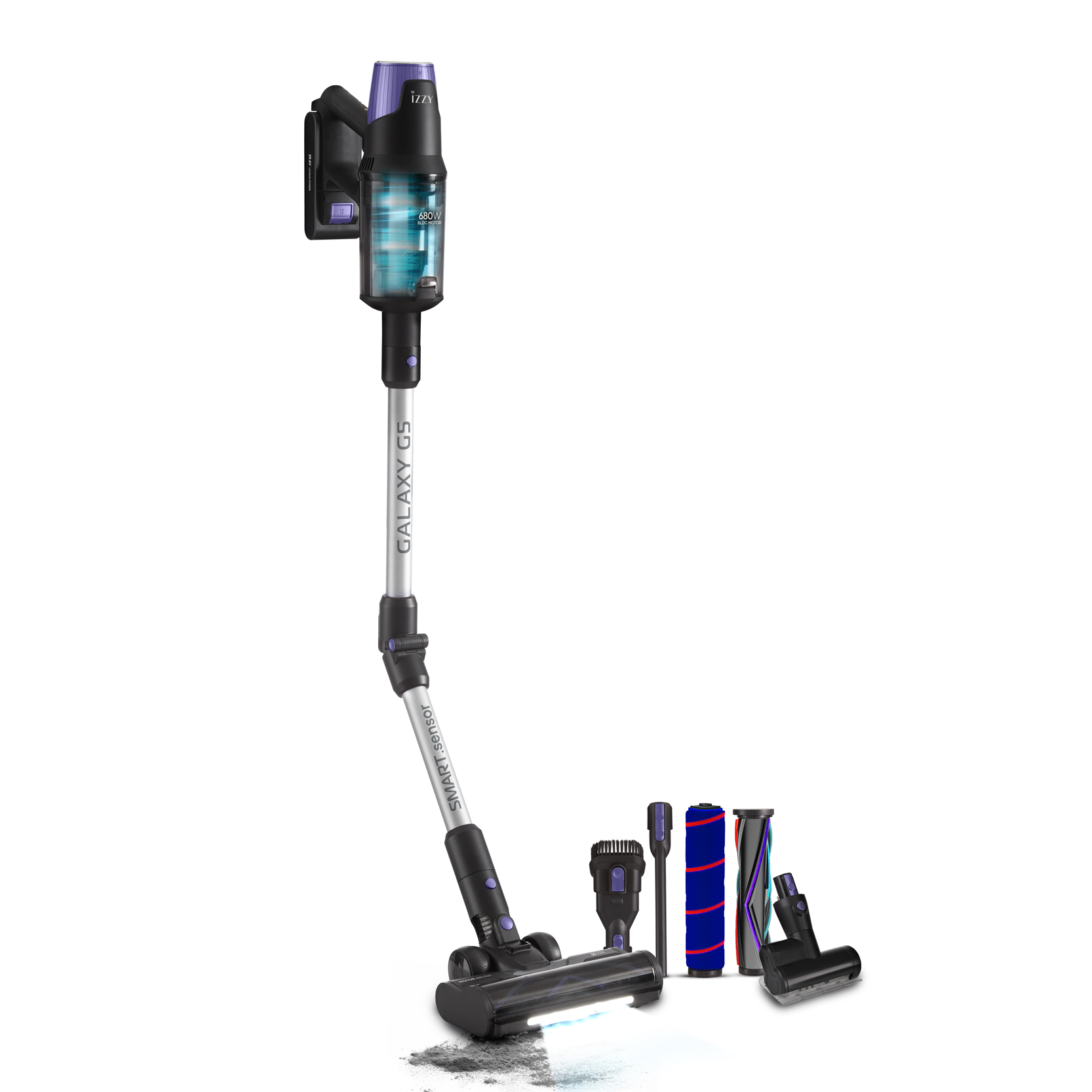 IZZY Cordless Handheld Stick Vacuum Cleaner Galaxy G5 29.6V