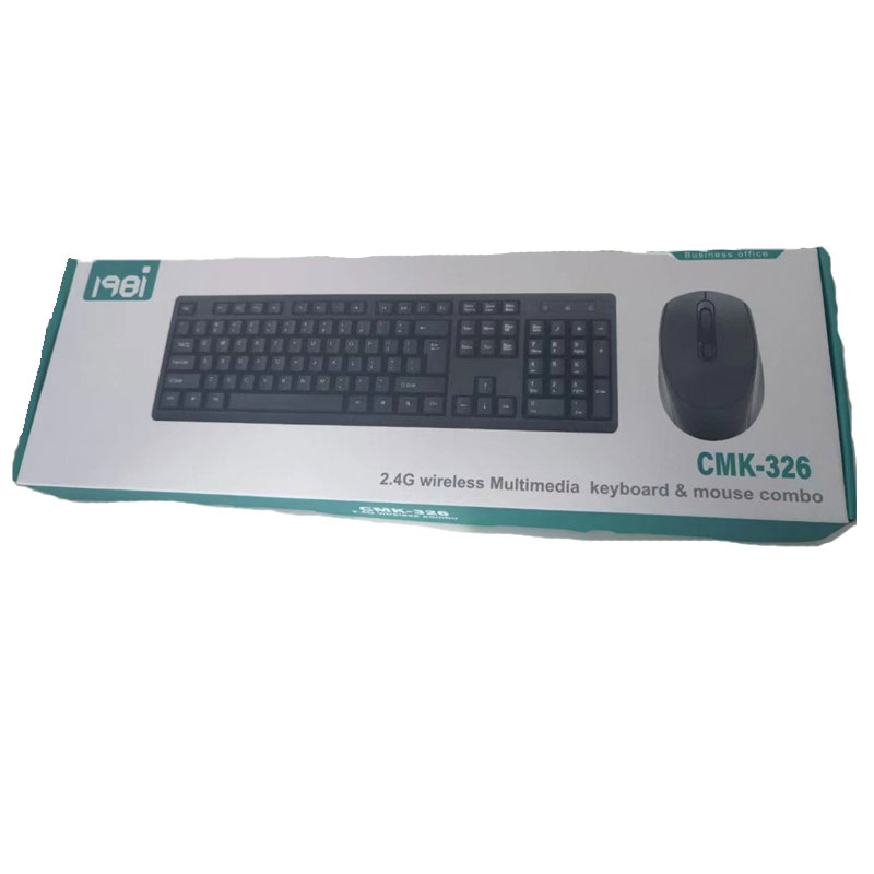 Wholesale 2.4GHz Wireless Keyboard and Mouse Combo Home Office Business Use CMK326