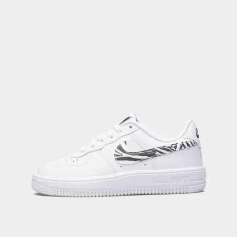 Nike Air Force 1 Low Print Kids' Shoes (IV5826-100)