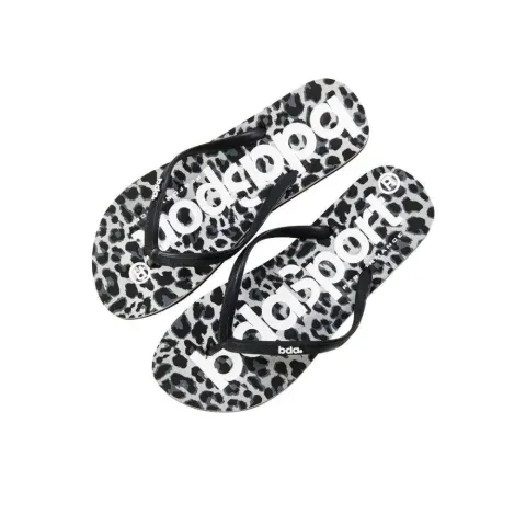 BODY ACTION MEN'S SUMMER BEACH FLIP FLOPS (093301-BLACK)
