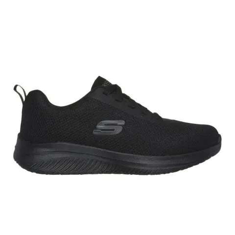 SKECHERS WOMENS WORK RELAXED FIT: ULTRA FLEX 3.0 SLIP RESISTANT (108176-BLK)