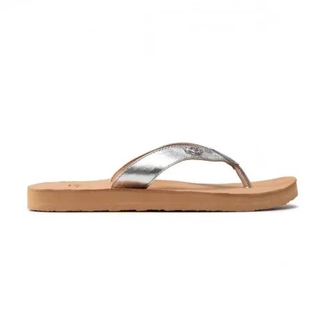 UGG TAWNEY LOGO WOMENS FLIP FLOP (1119998-SILVER)