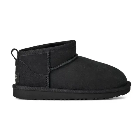 UGG CLASSIC ULTRA MINI KIDS BOOT (1130750K-BLK)
