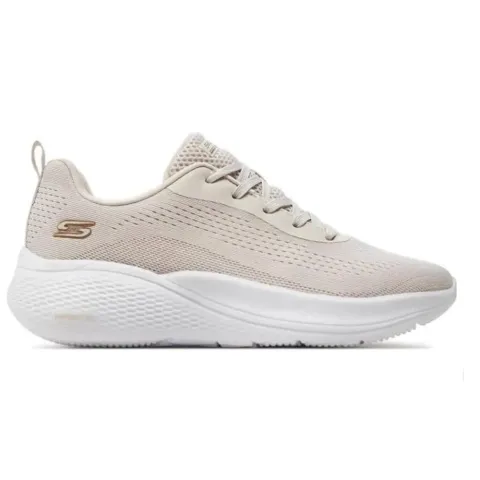 SKECHERS BOBS INFINITY - LACE UP ENGINEERED KNIT W/ VAPOR FOAM (117550-NAT)