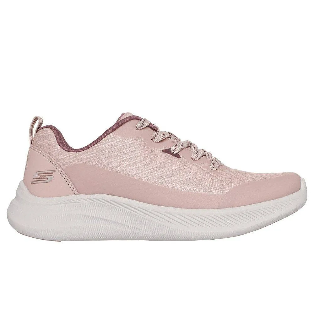 SKECHERS BOBS MODA FLEX MESH LACE UP WOMENS SHOES (117730-BLSH)
