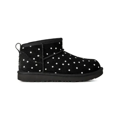 UGG CLASSIC ULTRA MINI SHINY DOTS (1180422K-BLK)