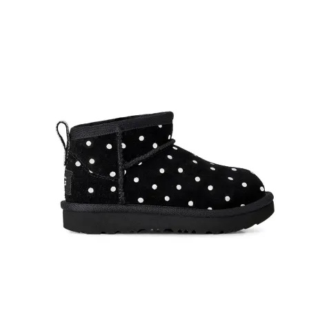 UGG CLASSIC ULTRA MINI SHINY DOTS (1180422T-BLK)