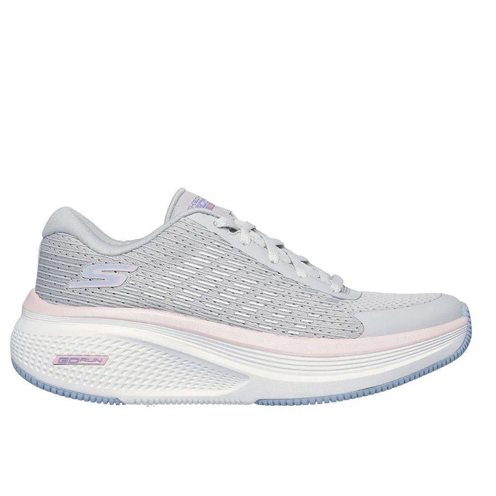 SKECHERS GO RUN ELEVATE 2.0 WOMENS LACE UP RUNNING SHOES (129008-GYPK)