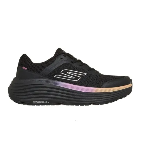 SKECHERS WOMENS MAX CUSHIONING ENDEAVOUR (129470-BKPK)