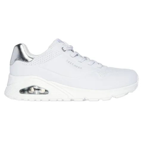 SKECHERS WOMENS SHIMMER AWAY SNEAKERS (155196-WSL)