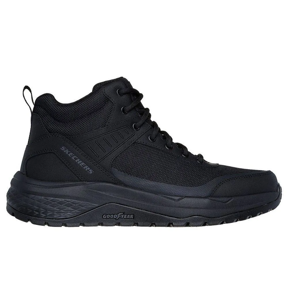 SKECHERS WORK: STREET TREADER - SCORRON MENS SHOES (200278-BLK)