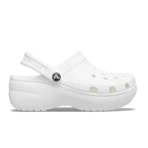 CROCS WOMEN'S CLASSIC PLATFORM CLOG (206750-100)