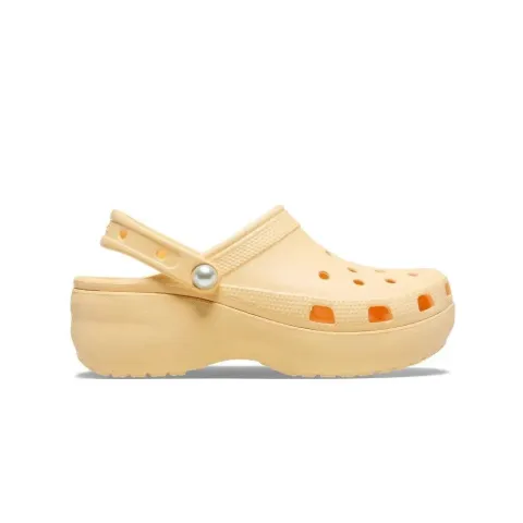 CROCS CLASSIC PLATFORM PEARL CLOG (211231-78Z)