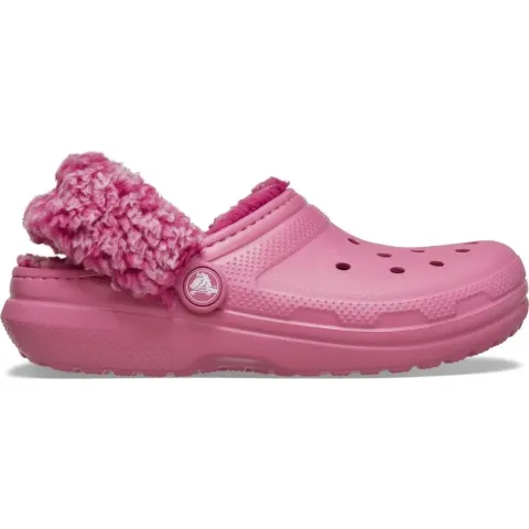CROCS TODDLER CLASSIC FLEECE LINED CLOG (212857-1BE)