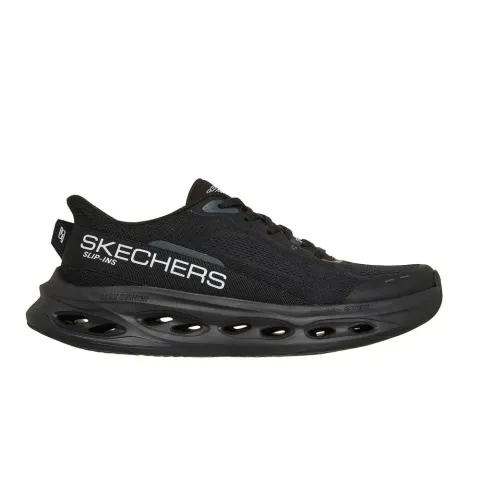 SKECHERS MENS ADVERT MAX CUSHIONING GLIDE-STEP (220421-BBK)