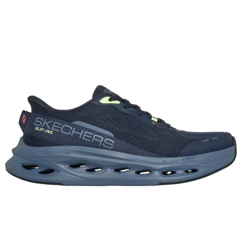 SKECHERS MENS ADVERT MAX CUSHIONING GLIDE-STEP (220421-NVMT)