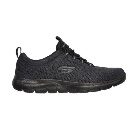 SKECHERS SUMMITS WALKING SHOES MENS (232186-BBK)
