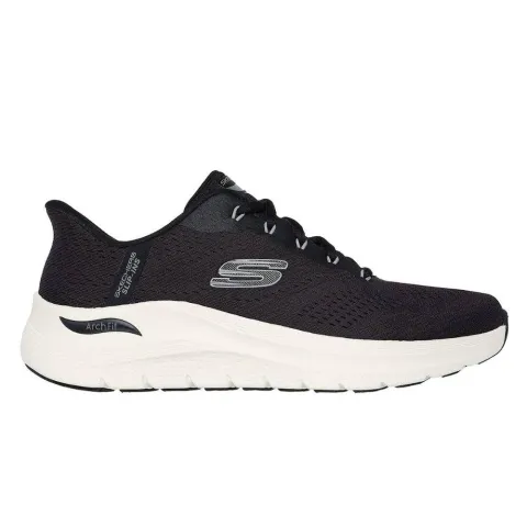 SKECHERS SLIP-INS: ARCH FIT 2.0 ENGINEERED MESH LACE UP MENS SHOES (232712-BLK)