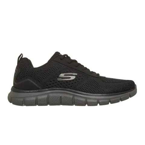 SKECHERS MENS SPORT TRACK LESHUR (232758-BKGM)