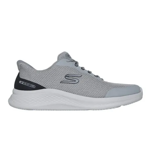 SKECHERS SKECH-LITE PRO 2.0 - SLIP-INS MESH MENS LACE UP SNEAKER (233183-GYBK)