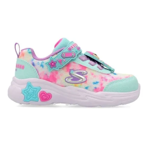 SKECHERS SNUGGLE SNEAKS - SKECH SQUAD INFANT GIRLS (302214N-MTMT)