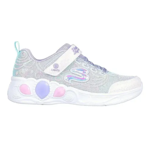 SKECHERS LIGHTS PRINCESS WISHES KIDS SHOES (302686L-LVMT)
