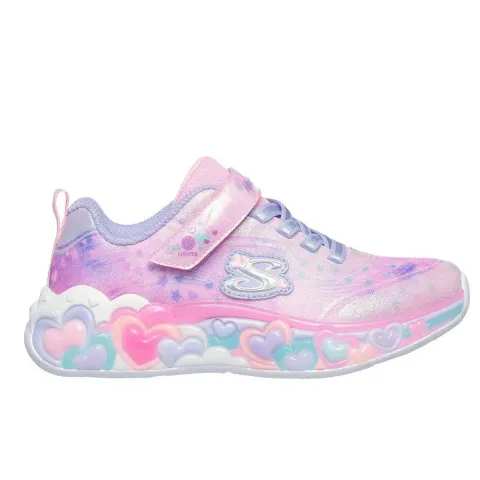 SKECHERS S-LIGHTS: ETERNAL HEART LIGHTS GIRLS (302696L-LPMT)
