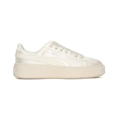 PUMA BASKET PLATFORM TWEEN GIRLS SHOES (365133-03)