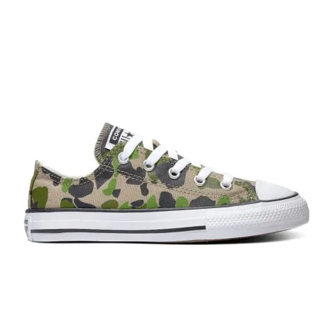 CONVERSE ALL STAR CAMO LOW KIDS SHOES (367190C)