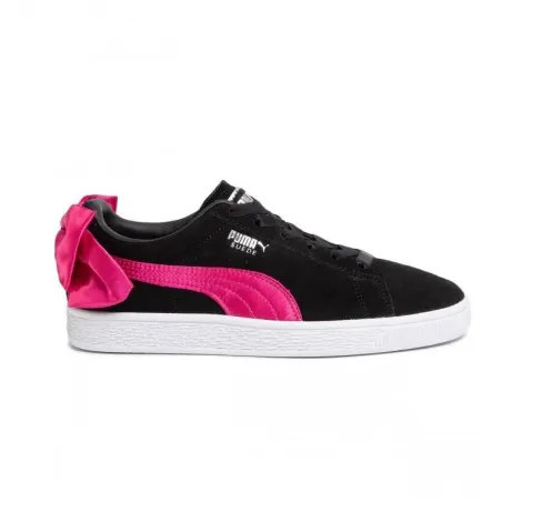 PUMA SUEDE BOW JR SHOES (367316-04)