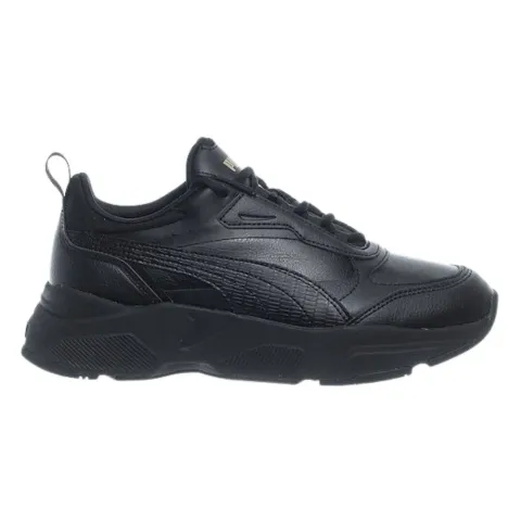 PUMA CASSIA SYNTHETIC LEATHER WOMENS TRAINERS (385279-02)