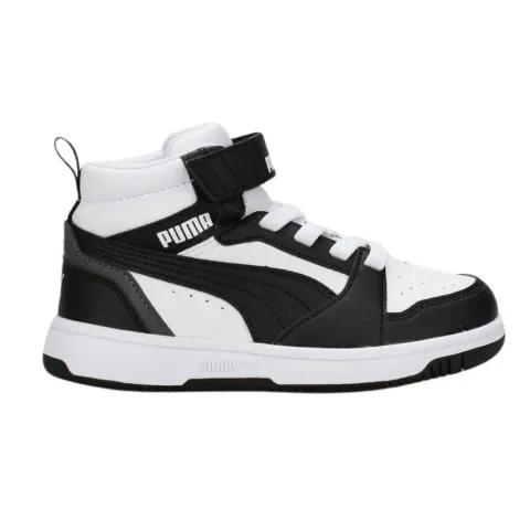 PUMA REBOUND V6 MID KIDS SNEAKER (393832-01)