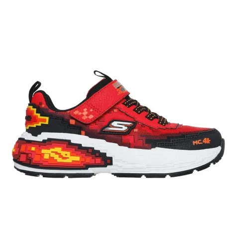 SKECHERS BOYS MEGA-CRAFT 4K (402160L-RDBK)