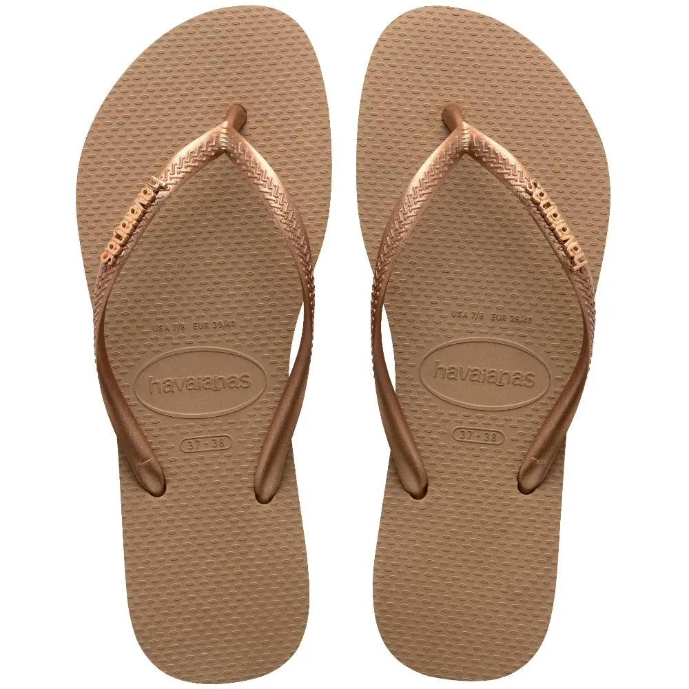 HAVAIANAS SLIM LOGO METALLIC (4119875-3581)