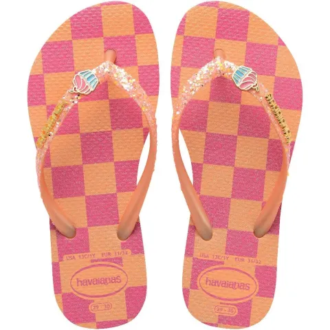 HAVAIANAS KIDS SLIM GLITTER TRENDY (4146976-0027)