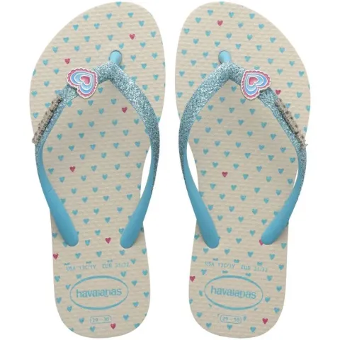 HAVAIANAS KIDS SLIM GLITTER TRENDY (4146976-0121)