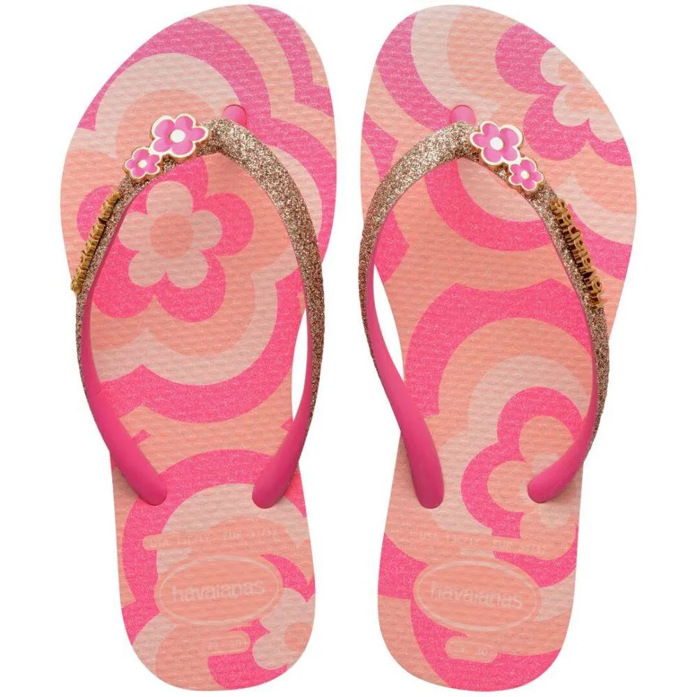HAVAIANAS KIDS SLIM GLITTER TRENDY (4146976-3128)