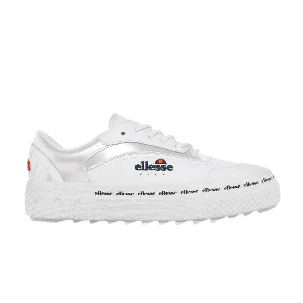 ELLESSE ALZINA LEATHER TRAINERS WOMENS (610435)